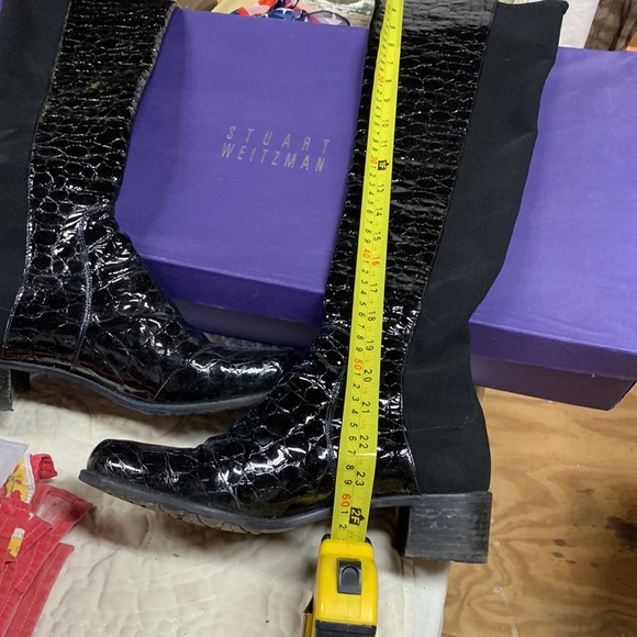 Stuart Weitzman Black Boots - Picture 6 of 9